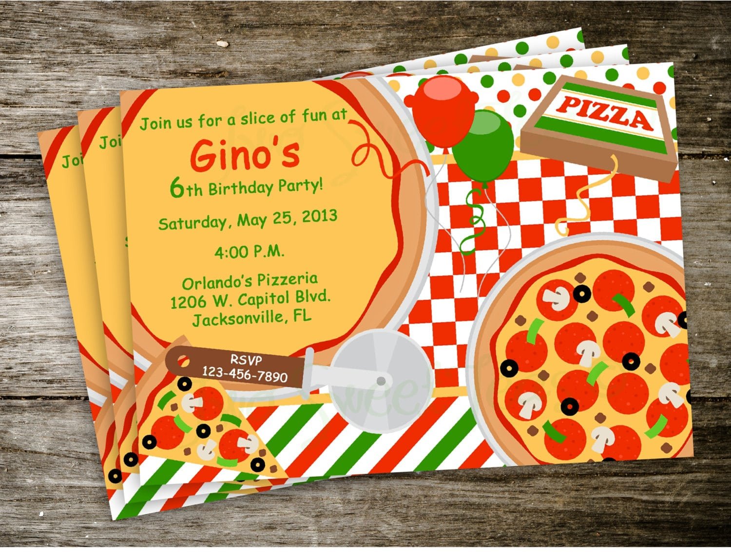 Pizza Party Invitations â Fleeciness Info